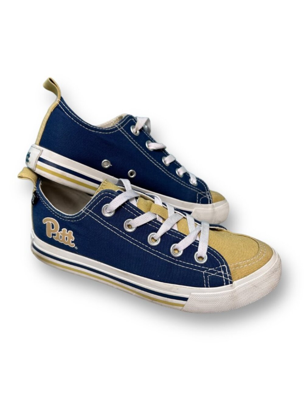 PITT PANTHERS Sneakers Women's Size 6 College Football Fan Apparel